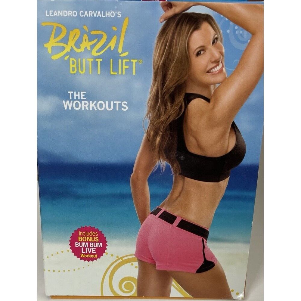 Brazil Butt Lift The Workouts by Beachbody Leandro Carvalho 3 Disc DVD Set‎